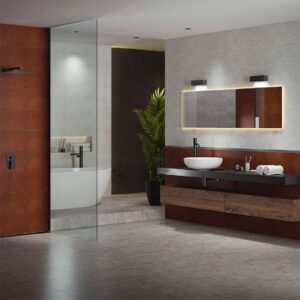 QUANTUM LIGHT GREY STRUCTURE SATIN 25X75 G1