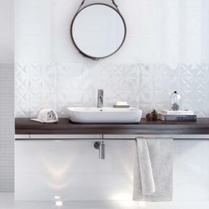 WHITE GLOSSY 25X75 G1