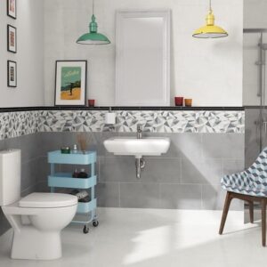 ADELLE WHITE INSERTO GEO 25X40