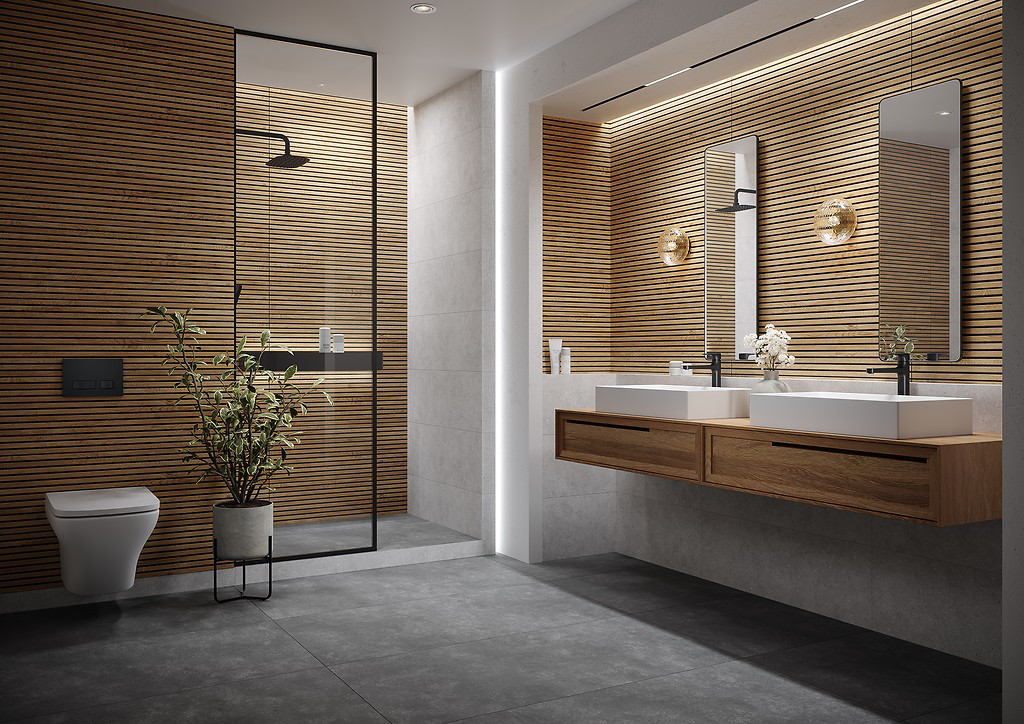 WT1026 LAMEL LIGHT BEIGE STRUCTURE MATT RECT 29x89 G1 - Image 4