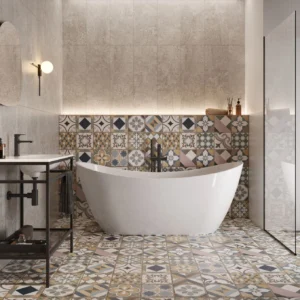 GPT1163 PATCHWORK MULTICOLOUR 42X42 G1